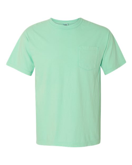 6030 - Unisex Garment-Dyed Heavyweight Pocket T-Shirt