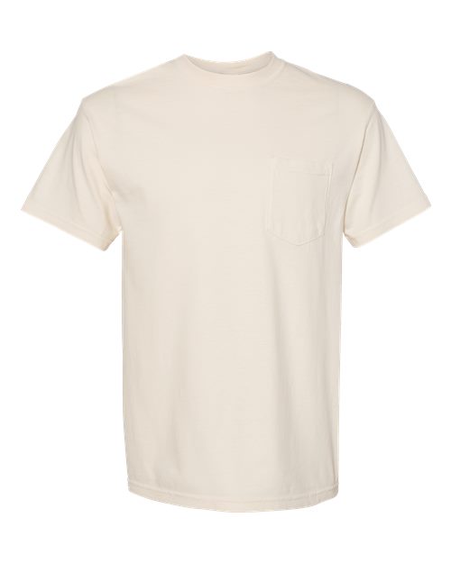 6030 - Unisex Garment-Dyed Heavyweight Pocket T-Shirt