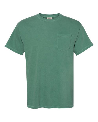 6030 - Unisex Garment-Dyed Heavyweight Pocket T-Shirt