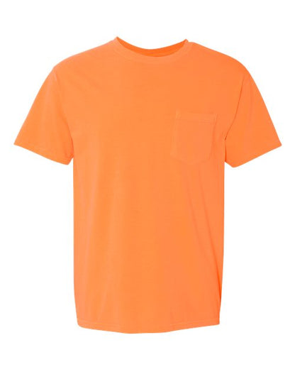 6030 - Unisex Garment-Dyed Heavyweight Pocket T-Shirt
