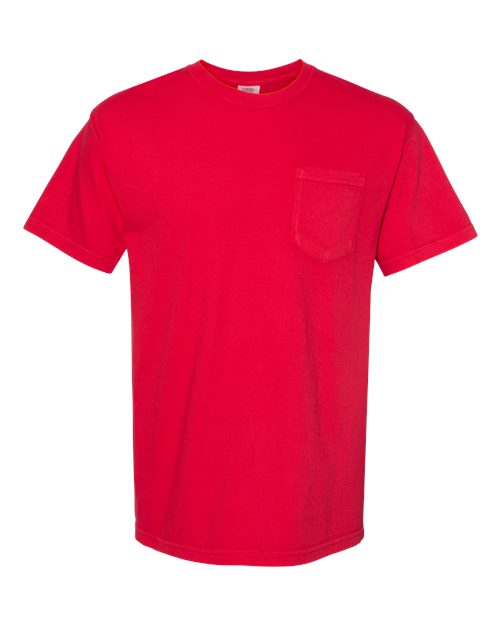 6030 - Unisex Garment-Dyed Heavyweight Pocket T-Shirt