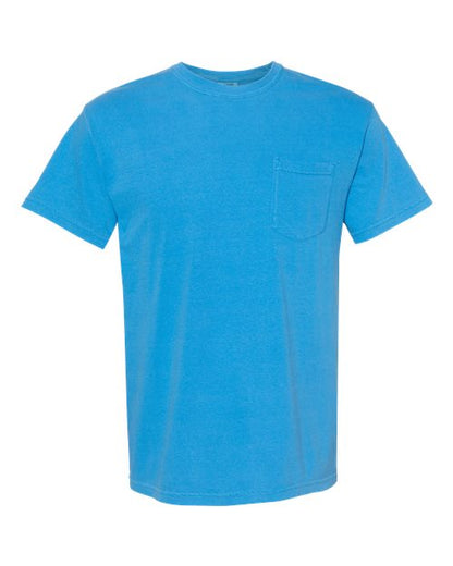 6030 - Unisex Garment-Dyed Heavyweight Pocket T-Shirt