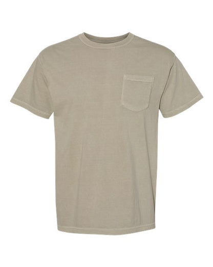 6030 - Unisex Garment-Dyed Heavyweight Pocket T-Shirt