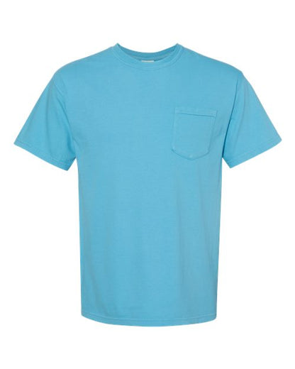 6030 - Unisex Garment-Dyed Heavyweight Pocket T-Shirt