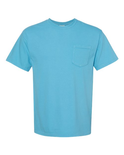 6030 - Unisex Garment-Dyed Heavyweight Pocket T-Shirt