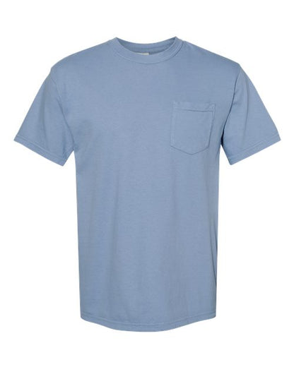 6030 - Unisex Garment-Dyed Heavyweight Pocket T-Shirt