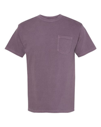 6030 - Unisex Garment-Dyed Heavyweight Pocket T-Shirt
