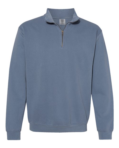 1580 - Unisex Garment-Dyed Quarter-Zip Sweatshirt