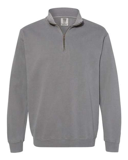 1580 - Unisex Garment-Dyed Quarter-Zip Sweatshirt