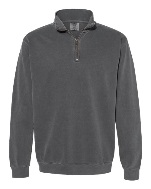 1580 - Unisex Garment-Dyed Quarter-Zip Sweatshirt