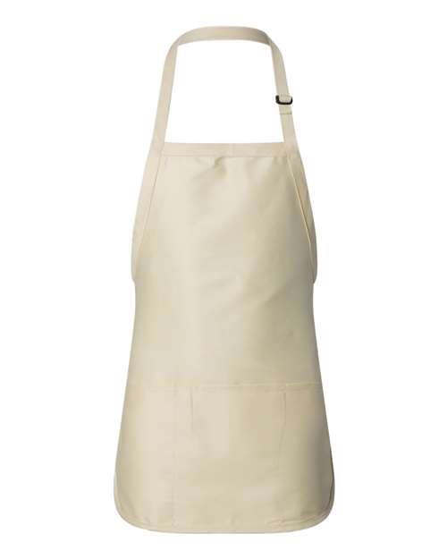Q4250 - Full-Length Apron with Pouch Pocket
