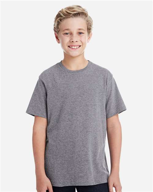 6101 - Youth Fine Jersey Tee