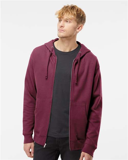 SS4500Z - Unisex Midweight Full-Zip Hooded Sweatshirt