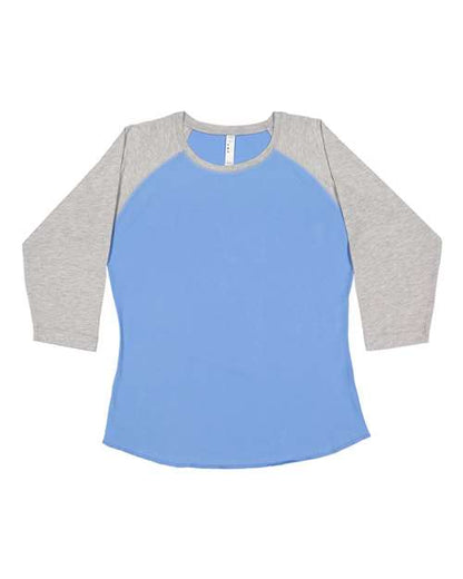 3530 - Women's Baseball Fine Jersey Three-Quarter Sleeve Tee