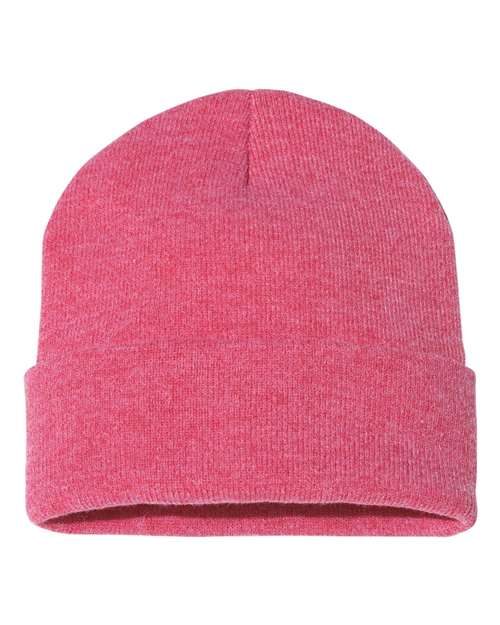 SP12 - 12" Solid Cuffed Beanie