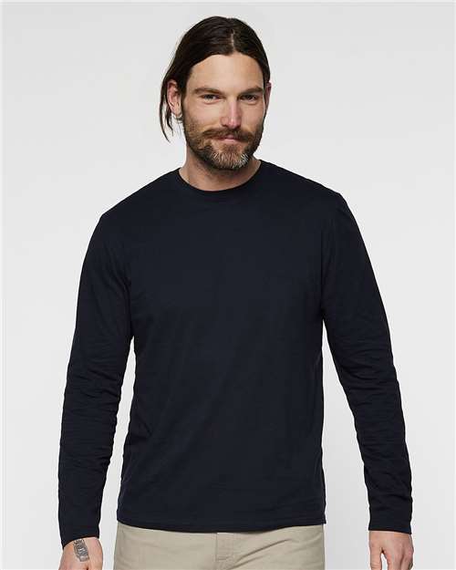 6918 - Unisex Fine Jersey Long Sleeve Tee