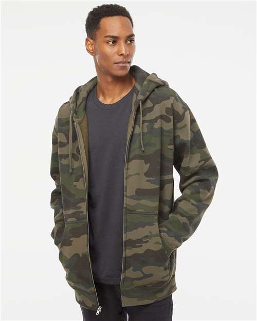 IND4000Z - Unisex Heavyweight Full-Zip Hooded Sweatshirt