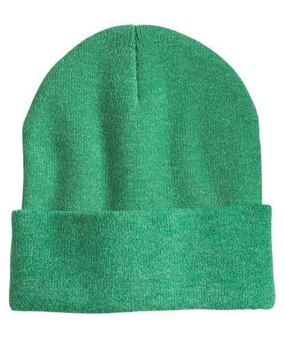 SP12 - 12" Solid Cuffed Beanie
