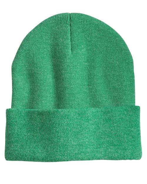 SP12 - 12" Solid Cuffed Beanie