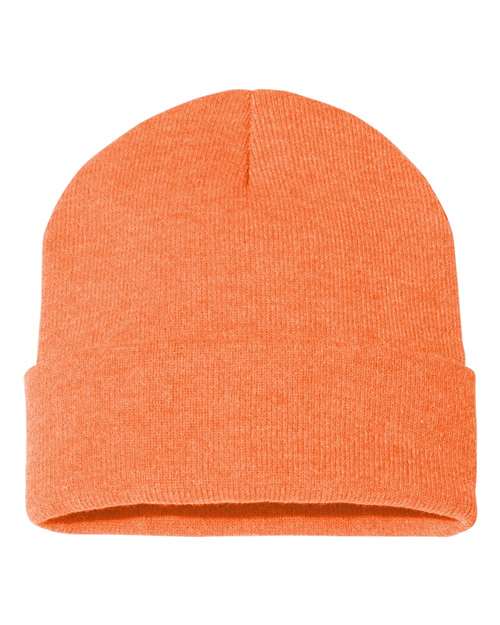 SP12 - 12" Solid Cuffed Beanie