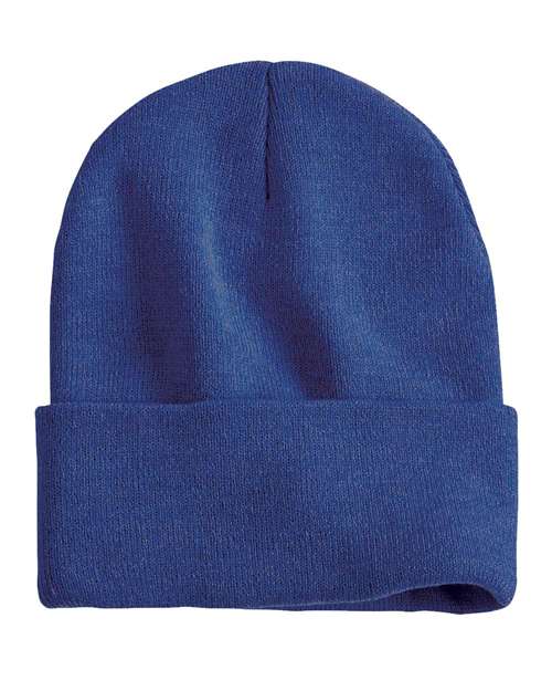 SP12 - 12" Solid Cuffed Beanie