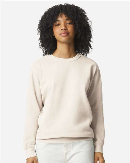 1566 - Unisex Garment-Dyed Crewneck Sweatshirt