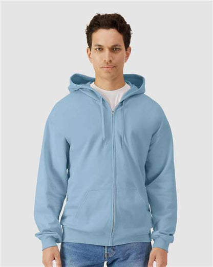 SF600 - Unisex Softstyle® Midweight Full-Zip Hooded Sweatshirt