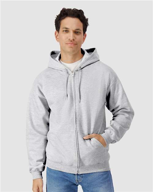 SF600 - Unisex Softstyle® Midweight Full-Zip Hooded Sweatshirt
