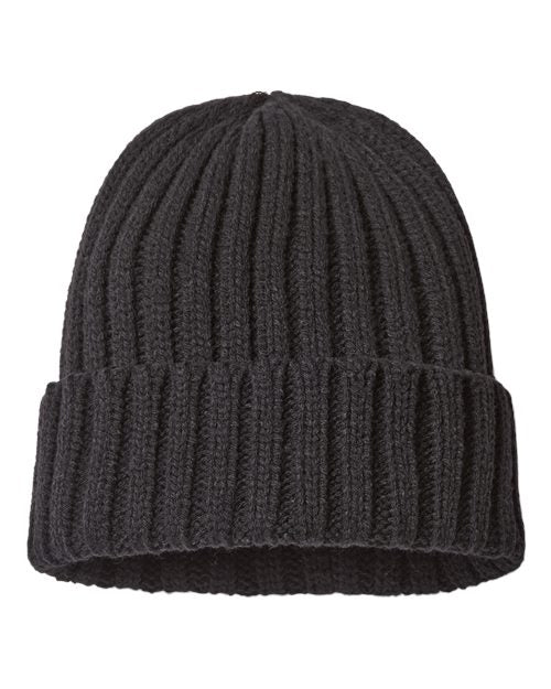 SHORE - Sustainable Cable Knit Cuffed Beanie