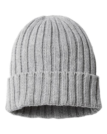 SHORE - Sustainable Cable Knit Cuffed Beanie