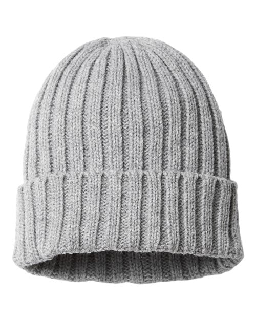 SHORE - Sustainable Cable Knit Cuffed Beanie