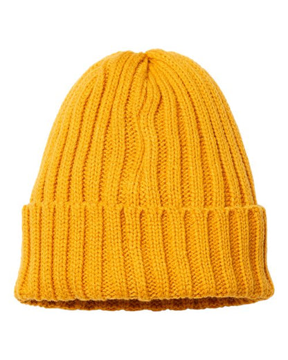 SHORE - Sustainable Cable Knit Cuffed Beanie