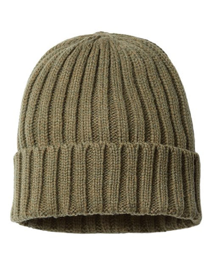 SHORE - Sustainable Cable Knit Cuffed Beanie