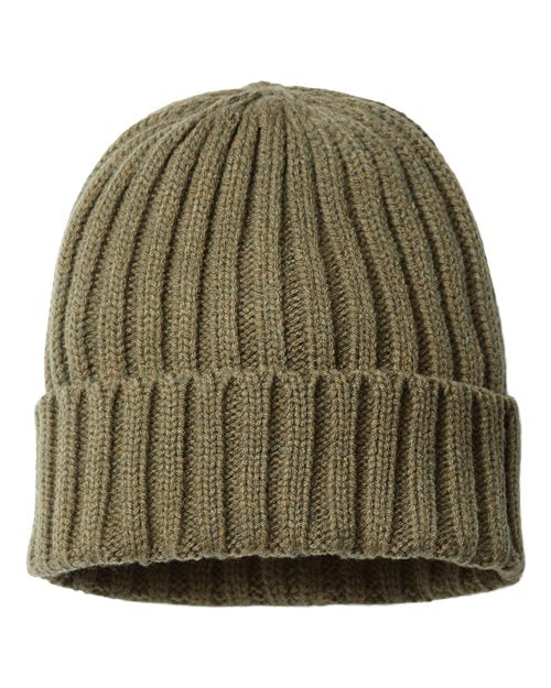SHORE - Sustainable Cable Knit Cuffed Beanie