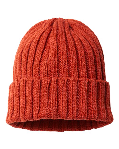 SHORE - Sustainable Cable Knit Cuffed Beanie