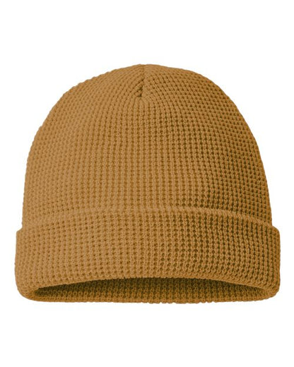 146R - Waffle Cuffed Beanie