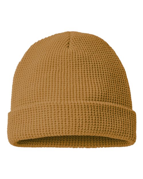 146R - Waffle Cuffed Beanie