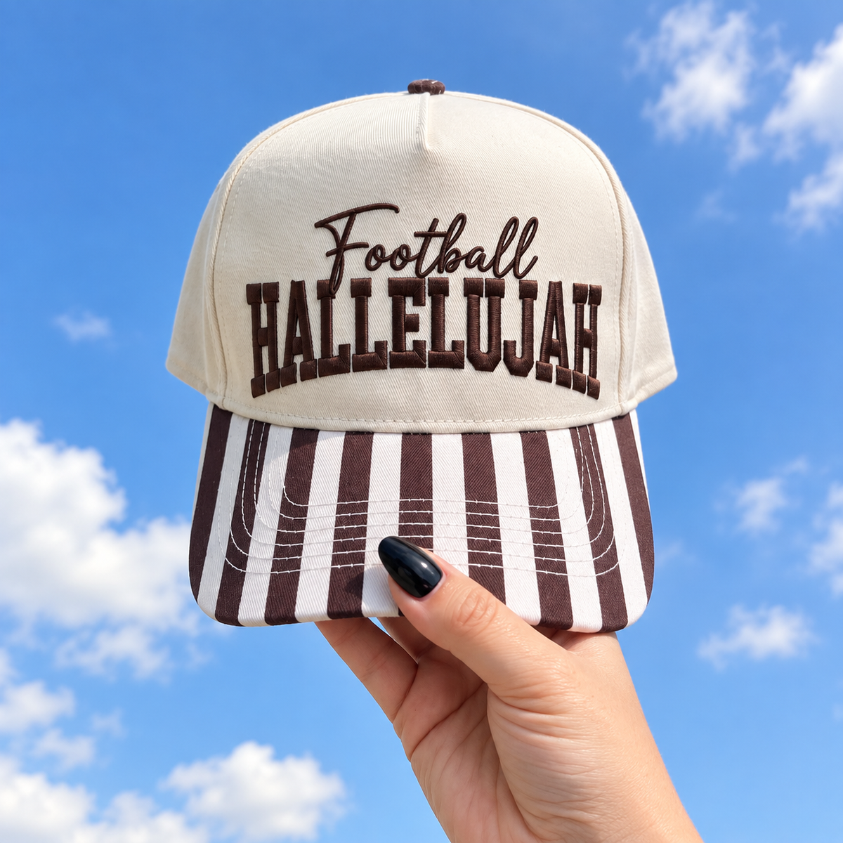 Football Hallelujah - Embroidered Apparel