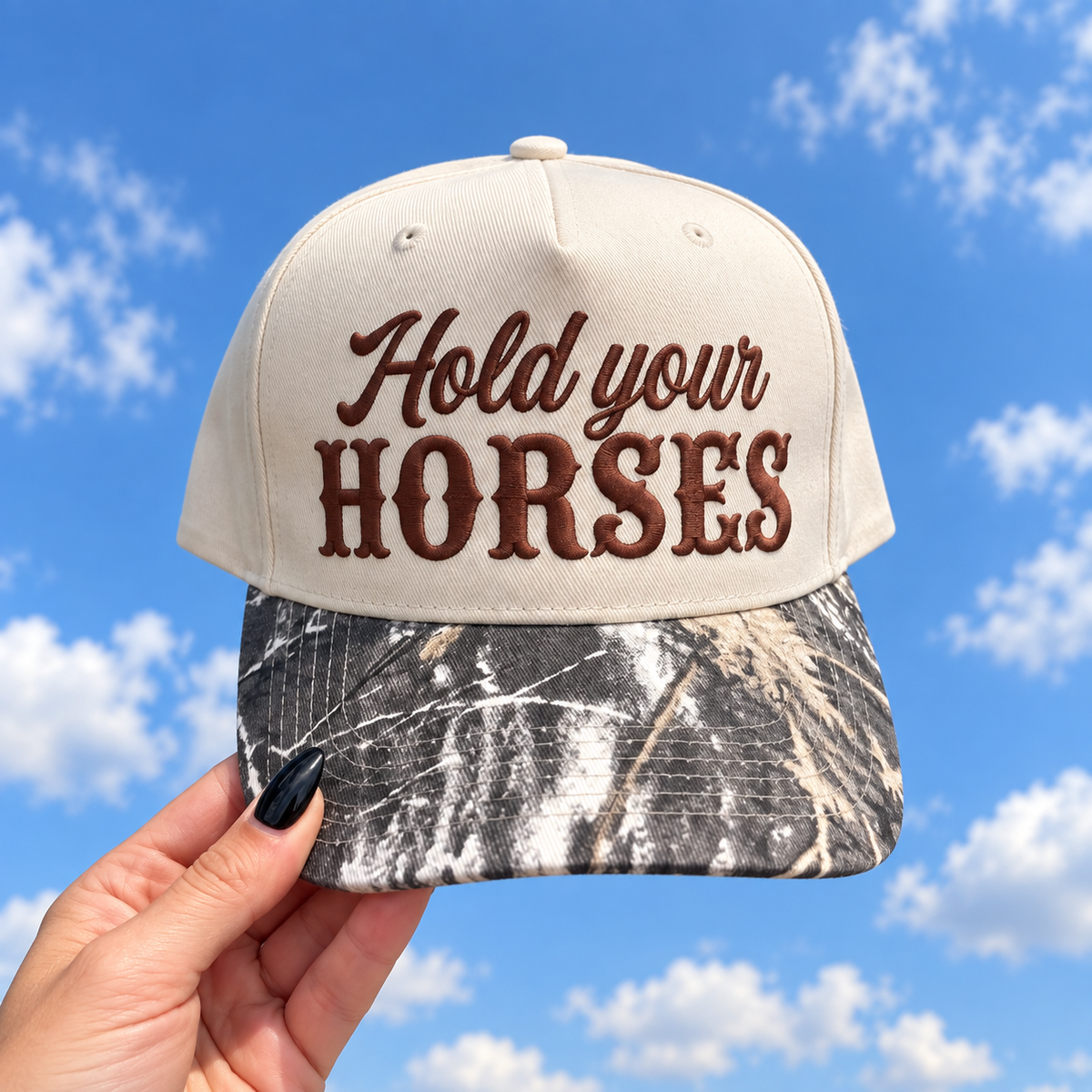 Hold Your Horses - Embroidered Apparel