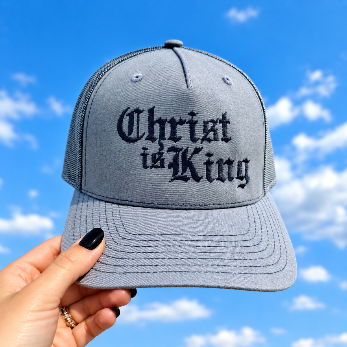 Christ Is King - Embroidered Apparel